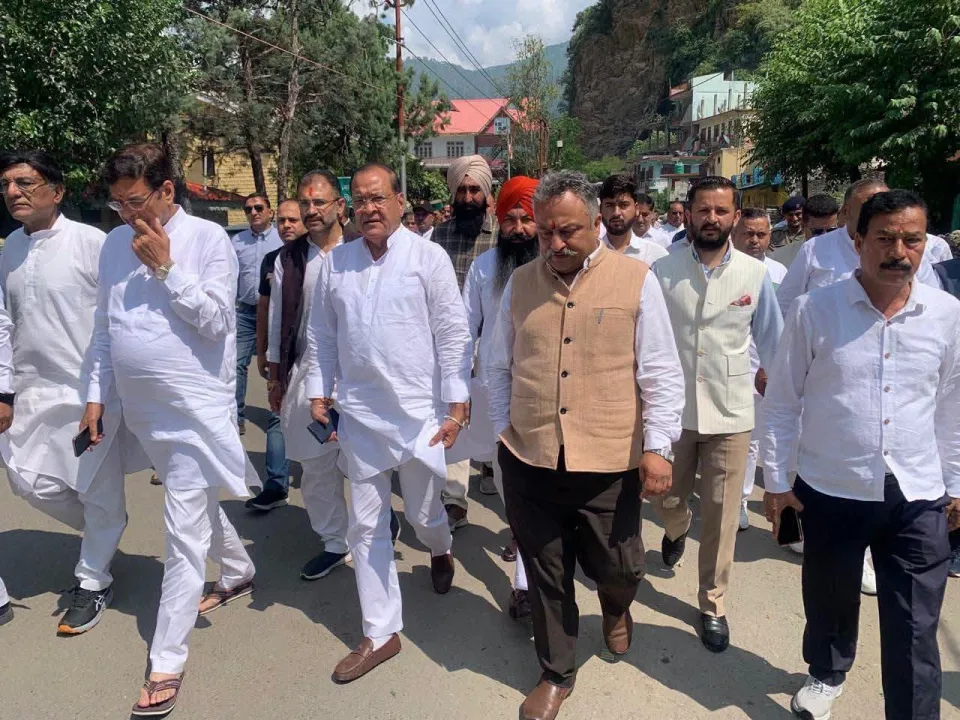 Walking through the constituency