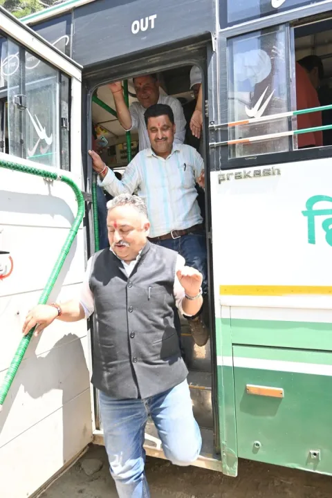 New bus service flagged off